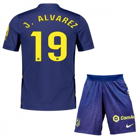 Maglia Atlético Madrid J. Alvarez 19 Bambino Trasferta Divisa 2025-26
